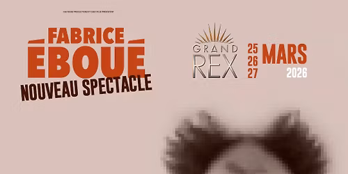 Fabrice \u00c9bou\u00e9 - Spectacle