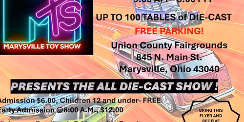 Marysville Toy Show Die-cast Show