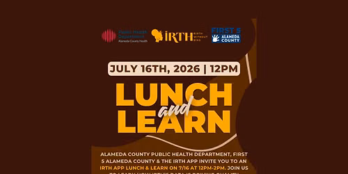 Bay Area Irth App Lunch & Learn