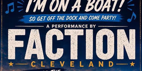Hop on board the Goodtime III with Faction Cleveland