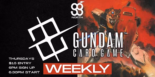 Gundam TCG Weekly Events