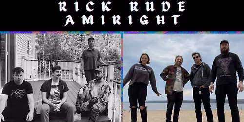LIVE MUSIC: Spongehead \/\/ Rick Rude \/\/ amiright
