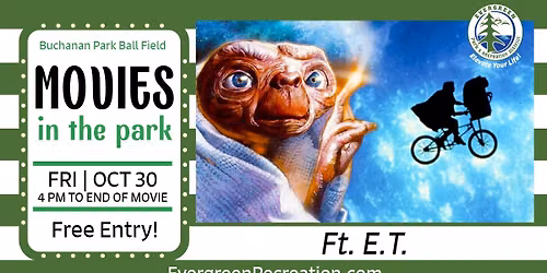 Movies in the Park: Ft. E.T