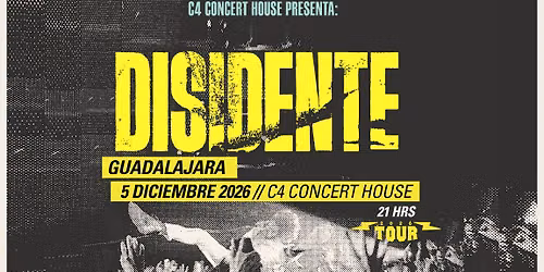DISIDENTE | TOUR 2026
