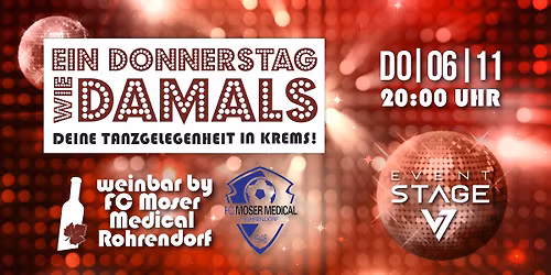 Ein Donnerstag wie damals! [FC Moser Medical Rohrendorf]