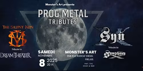 Soir\u00e9e Tribute Metal Prog: Dream Theater + Symphony X