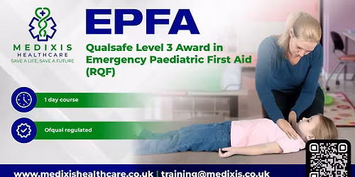 \ud83d\udce3 \ud83e\uddd2 Emergency Paediatric First Aid Course (1 Day)