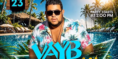 Hawaiian Pool Party with Vayb at Marquee House