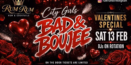 City Girls Saturday Event (Valentine | Edition ) 2027