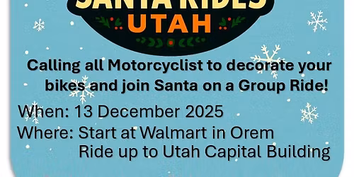 Santa Group Motorcycle Ride
