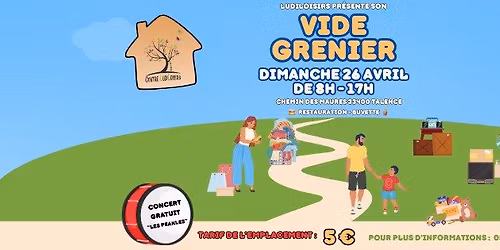 Vide-grenier organis\u00e9 par le Centre Ludiloisirs