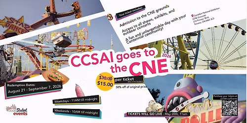 CCSAI goes to The CNE 2026