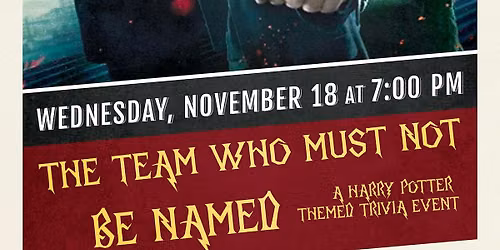 Harry Potter Theme Trivia Event
