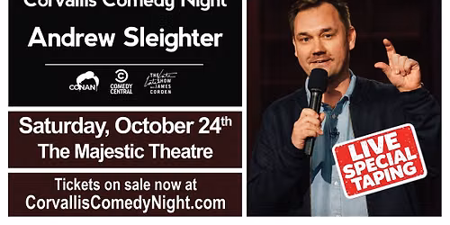 Corvallis Comedy Night with Andrew Sleighter - Live Special Taping!!!