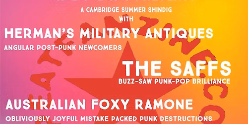 REPEAT summer shindig with The Saffs and more