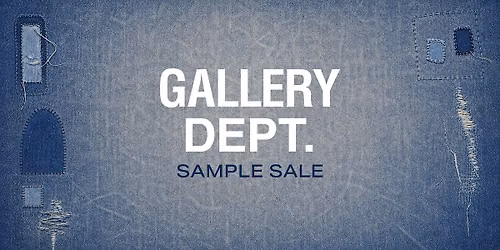 Gallery Dept. Sample Sale