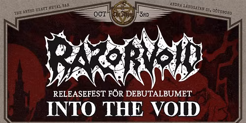 RAZORVOID Releaseparty 