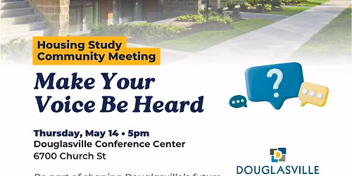 \ud83c\udfe1 Housing Study Community Meeting