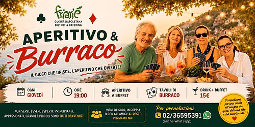 Aperitivo con Burraco