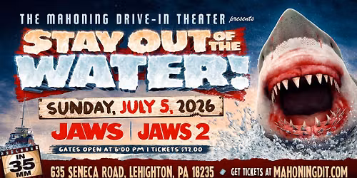 Stay Out Of The Water: JAWS & JAWS 2 (on 35mm)