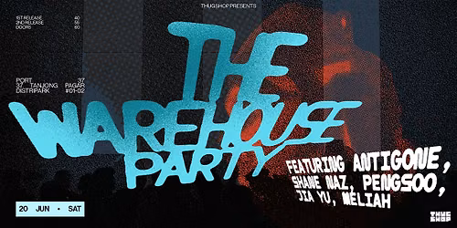 Thugshop Presents \u2013 The Warehouse Party With Antigone