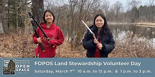 FOPOS Land Stewardship Volunteer Day \/\/ Saturday March 7th