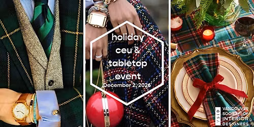 Holiday CEU and Tabletop Event