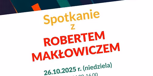 Robert Mak\u0142owicz na Targach Ksi\u0105\u017cki w Krakowie