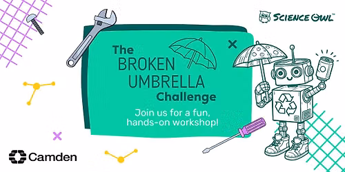 Broken Umbrella Challenge - British Library (Ages 5-9)