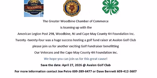 The Greater Woodbine Chamber of Commerce Golf Tournament