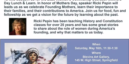 Patriots in Petticoats: Founding Mothers of America