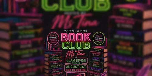 POP IT OFF HOUSTON BOOK CLUB