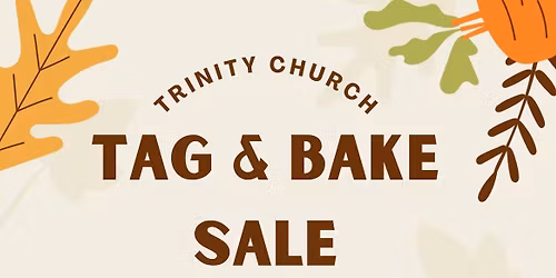 Tag and Bake Sale!