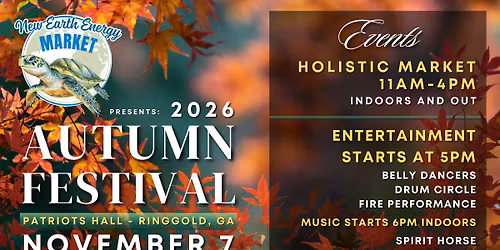 NEW EARTH ENERGY MARKET AUTUMN FESTIVAL 