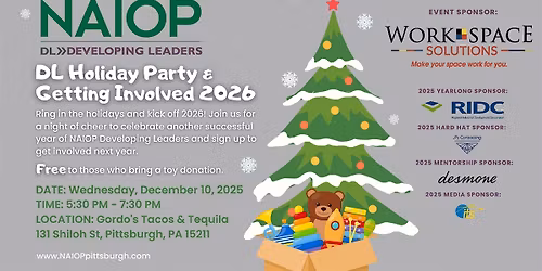 2025 NAIOP Pittsburgh Developing Leaders Holiday Party