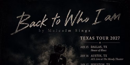 The Back To Who I Am Tour