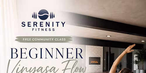 Free Community Beginner Vinyasa Flow (Non-Heated)