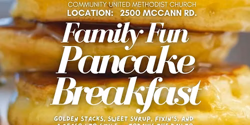 June Pancake Breakfast Fundraiser \ud83e\udd5e