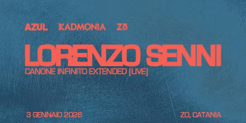 Lorenzo Senni - Canone infinito extended (live)
