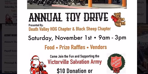 Salvation Army Toy Drive