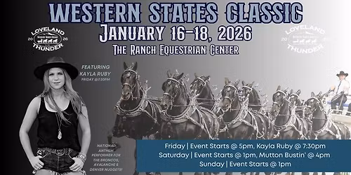 Western States Classic Loveland Thunder - Draft Horse Show