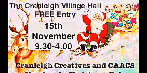 Cranleigh Creatives and CAACS Handmade fair 