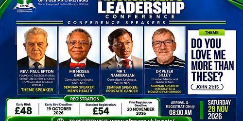 OFNC ANCHOR MEN'S LEADERSHIP CONFERENCE 2026