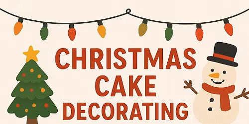 Christmas Cake Decorating Class