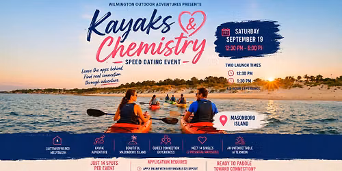 Kayaks & Chemistry: Outdoor Speed Dating