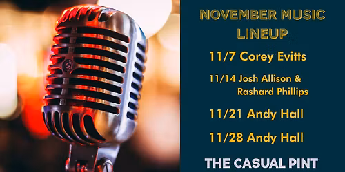 Live Music - Andy Hall