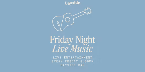 Live music Friday Night with Jake Daulby 