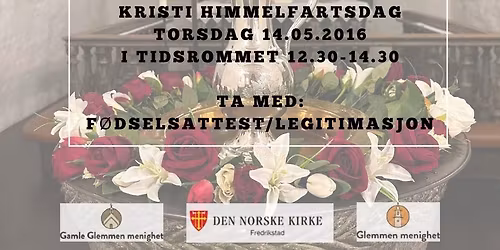 Drop- in d\u00e5p i Gamle Glemmen kirke