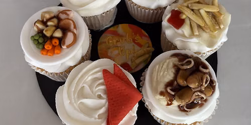 Grub's Up! cupcake platter