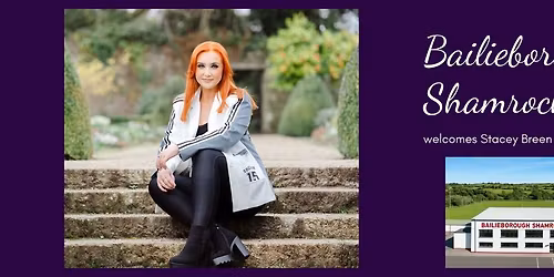 Stacey Breen in Bailieborough Shamrocks Club